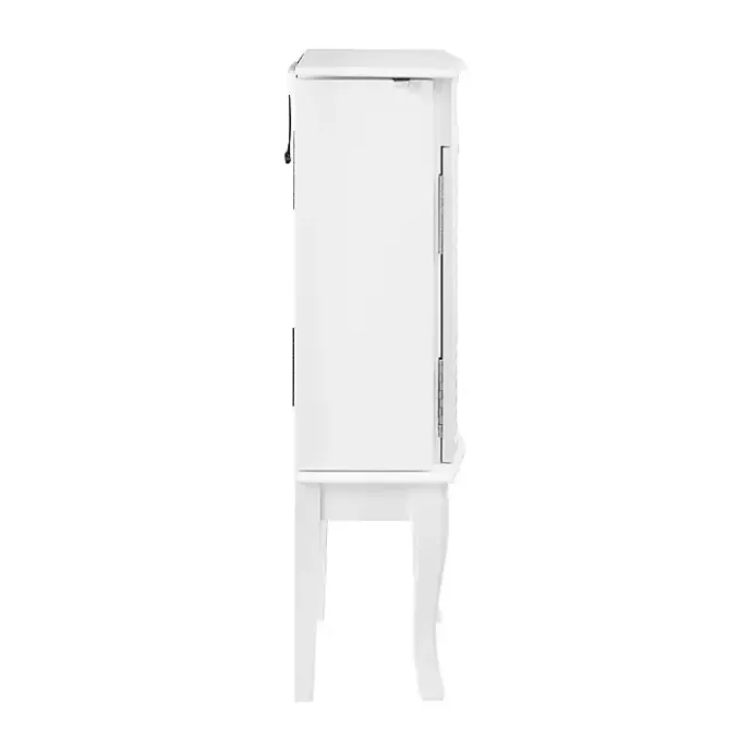 Clearance Kirklands Home Wood 4-Drawer Elena Jewelry Armoire White