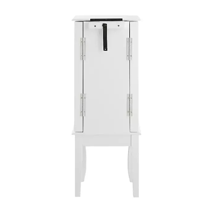 Clearance Kirklands Home Wood 4-Drawer Elena Jewelry Armoire White