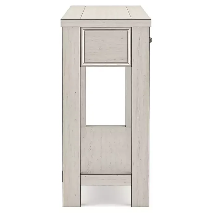 Sale Kirklands Home Wood 4-Drawer Farmhouse Console Table White