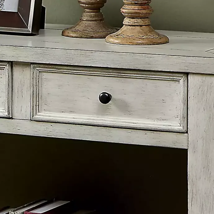 Sale Kirklands Home Wood 4-Drawer Farmhouse Console Table White