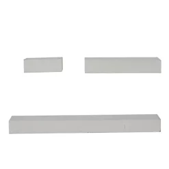 Clearance Kirklands Home Wood Floating Shelves, Set of 3 White