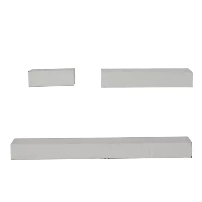 Clearance Kirklands Home Wood Floating Shelves, Set of 3 White
