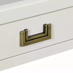 Clearance Kirklands Home Wood Layla Accent Table White