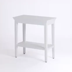 Clearance Kirklands Home Wood Marlee Side Table White
