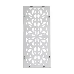 Sale Kirklands Home Wood Medallion August Wall Plaque White