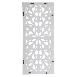 Sale Kirklands Home Wood Medallion August Wall Plaque White