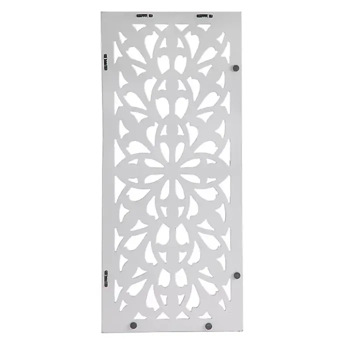 Sale Kirklands Home Wood Medallion August Wall Plaque White