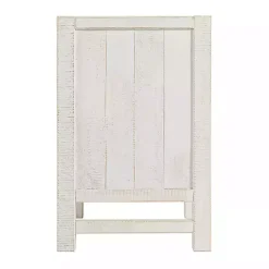 Clearance Kirklands Home Wood Open Shelf Nightstand White