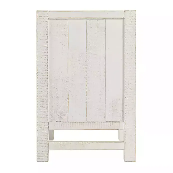Clearance Kirklands Home Wood Open Shelf Nightstand White