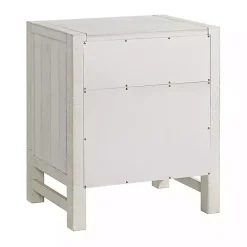 Clearance Kirklands Home Wood Open Shelf Nightstand White