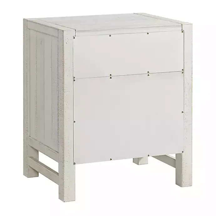 Clearance Kirklands Home Wood Open Shelf Nightstand White