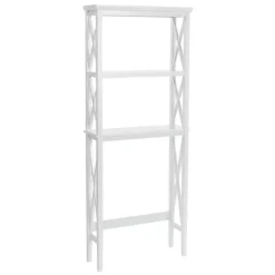 Online Kirklands Home Wood Over-Toilet 3-Tier Shelf White