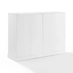 Best Kirklands Home Wood Panel 4-Door Cabinet White