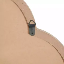 Best Kirklands Home White Wood Scalloped Frame Wall Clock