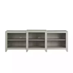 Discount Kirklands Home Wood 6-Shelf Media Cabinet White