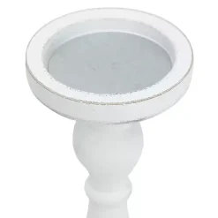 Online Kirklands Home Wood Spindle Taper Candle Holders, Set of 5 White