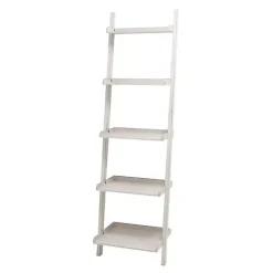 Hot Kirklands Home Wooden Leaning Shelf White