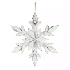 Best Kirklands Home Wooden Snowflake 6-pc. Ornament Set White