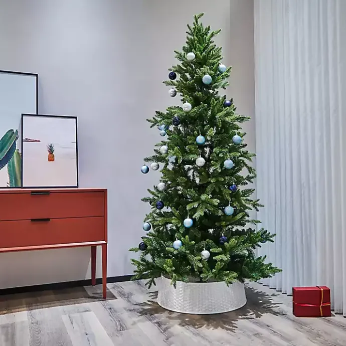 Best Kirklands Home Woven Rattan Tree Collar White