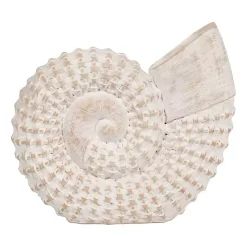 Online Kirklands Home Woven Seashell Statue White