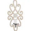 New Kirklands Home Whitewash Beaded Scroll Sconce
