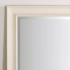 Online Kirklands Home Whitewashed Scoop Maggie Profile Mirror, 28x68 in.