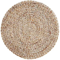 Sale Kirklands Home Whitewashed Woven Rattan Placemats, Set of 4