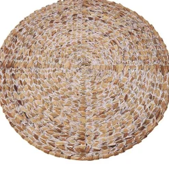 Sale Kirklands Home Whitewashed Woven Rattan Placemats, Set of 4