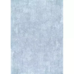 Sale Kirklands Home Whitlow Shag Washable Area Rug, 6x9 Blue