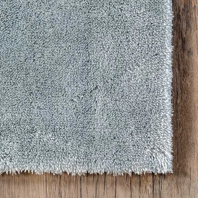 Sale Kirklands Home Whitlow Shag Washable Area Rug, 6x9 Blue