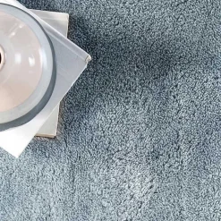 Sale Kirklands Home Whitlow Shag Washable Area Rug, 6x9 Blue