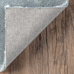 Sale Kirklands Home Whitlow Shag Washable Area Rug, 6x9 Blue