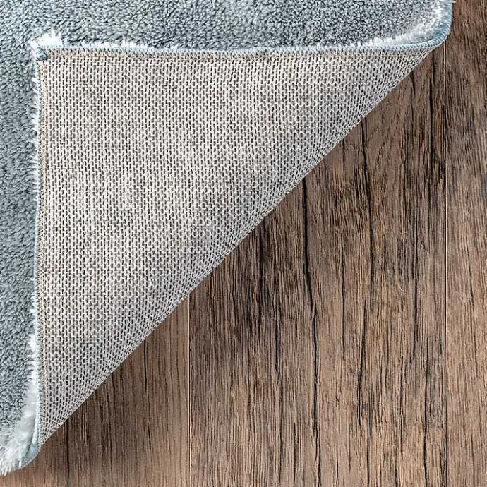 Sale Kirklands Home Whitlow Shag Washable Area Rug, 6x9 Blue