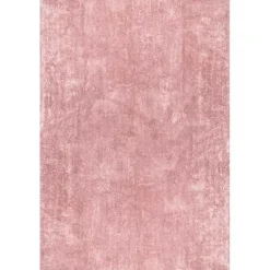 Sale Kirklands Home Whitlow Shag Washable Area Rug, 6x9 Pink