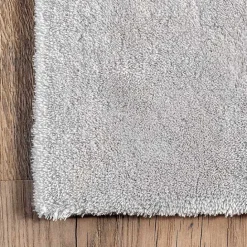 Sale Kirklands Home Whitlow Shag Washable Area Rug, 6x9 Silver