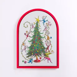 Sale Kirklands Home Whoville Christmas Tree Canvas Art Print Multi