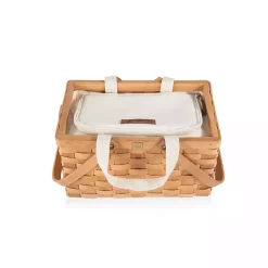 Outlet Kirklands Home Wicker Picnic Basket with Removable Cooler