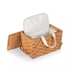 Outlet Kirklands Home Wicker Picnic Basket with Removable Cooler