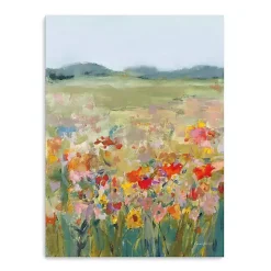 Clearance Kirklands Home Wildflower Meadow Canvas Art Print