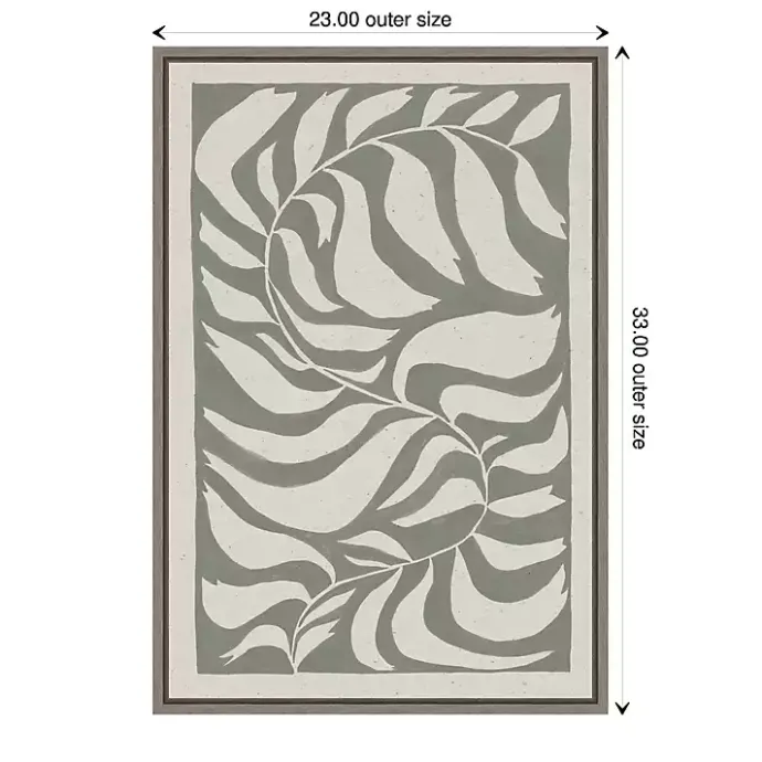 Sale Kirklands Home Winding Vine Framed Canvas Art Print