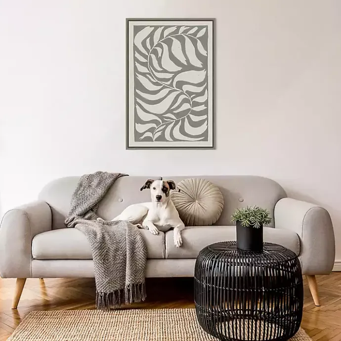 Sale Kirklands Home Winding Vine Framed Canvas Art Print