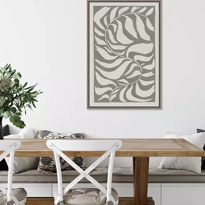 Sale Kirklands Home Winding Vine Framed Canvas Art Print