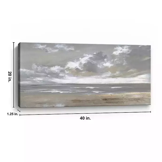 Outlet Kirklands Home Windswept Giclee Canvas Art Print Gray