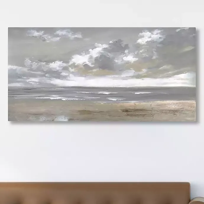 Outlet Kirklands Home Windswept Giclee Canvas Art Print Gray