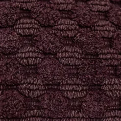 Sale Kirklands Home Wine Heavily Textured Pillow Purple
