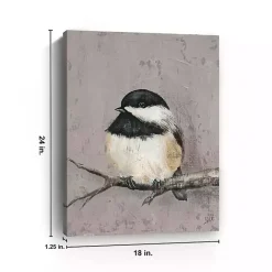Discount Kirklands Home Winter Bird IV Giclee Canvas Art Print Gray
