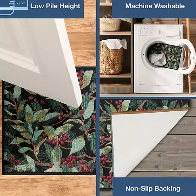 Discount Kirklands Home Winter Blooms Accent Rug, 24x34