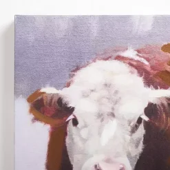 New Kirklands Home Winter Cows Canvas Art Print