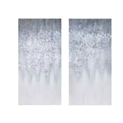 Kirklands Home Winter Glaze Canvas Art Prints, Set of 2