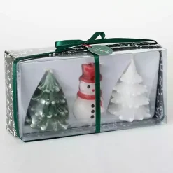 Hot Kirklands Home Winter Wonderland Kitira Candles, Set of 3
